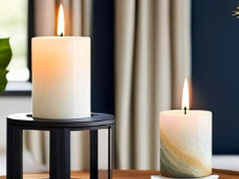 Velas modernas 