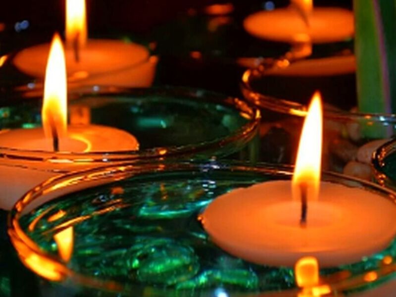 Velas flotantes 