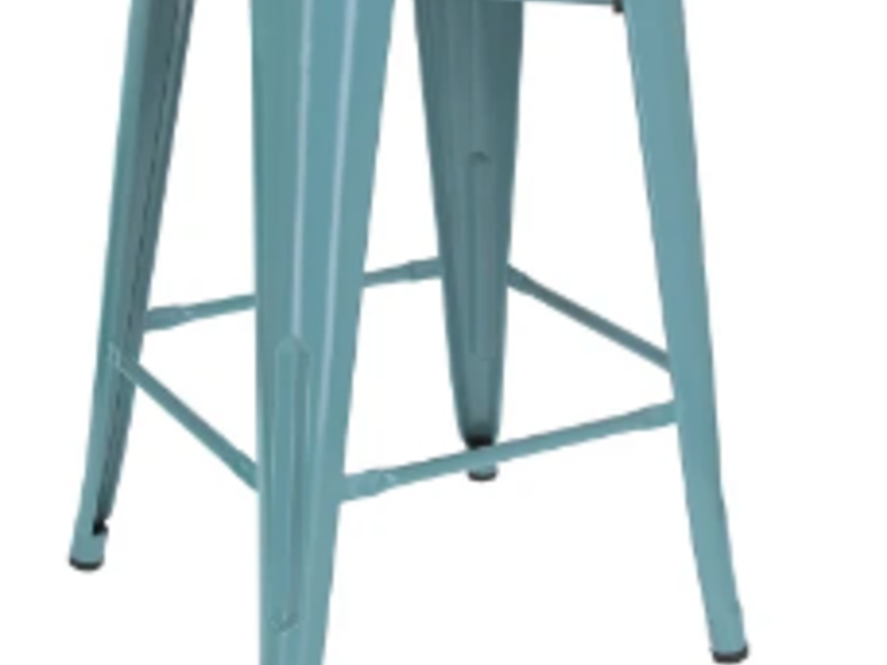Silla   Piso Alto Metal Menta Chile