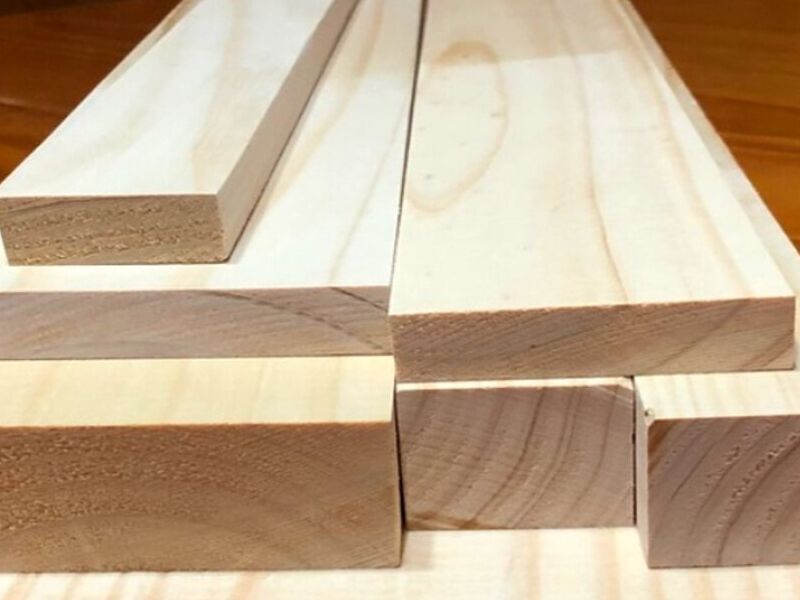 Madera Cepillada Seca Pino 1x2 Talca
