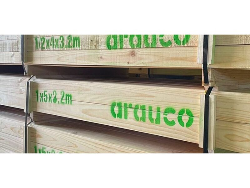 Madera seca dimensionada Santiago