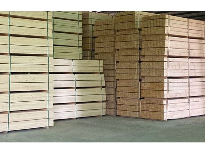 Madera verde dimensionada Santiago