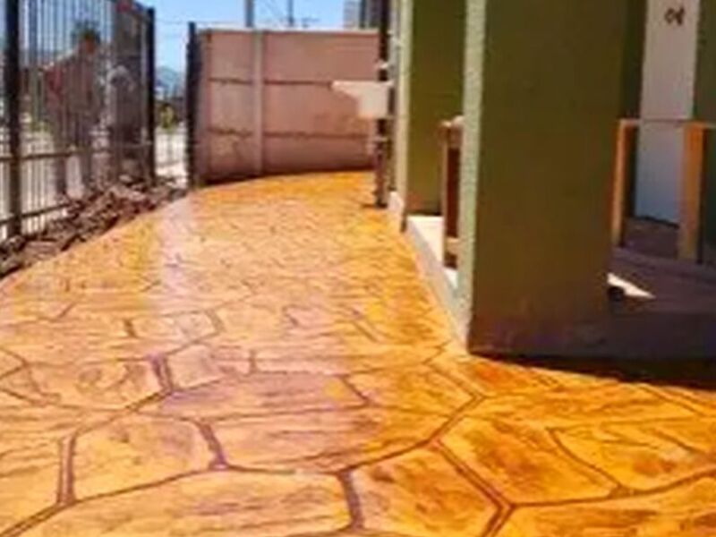 Pisos piedra sintética