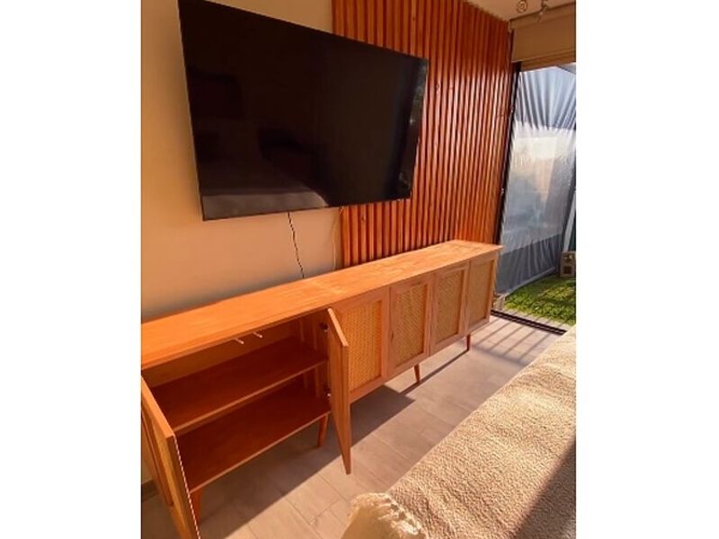 Rack tv en madera coigüe Chile