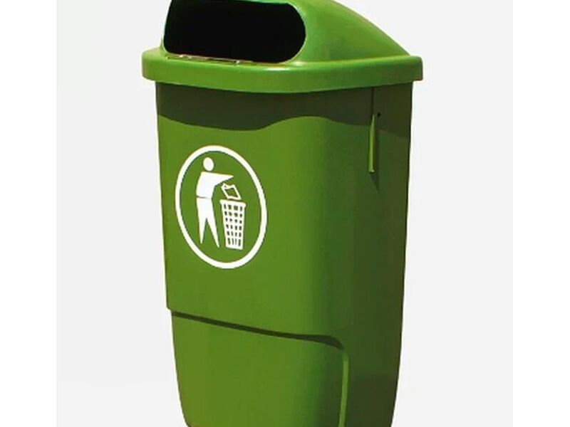Papelera DIN 50 Litros SIN PEDESTAL