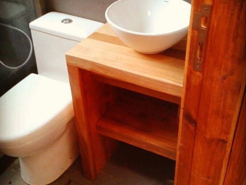Mueble de baño redondo Chile
