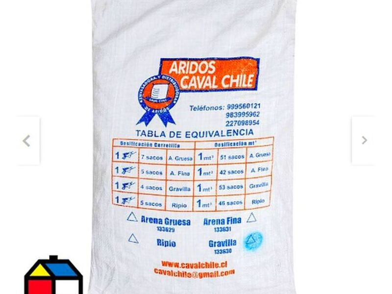Gravilla Sac 25 kilos Chile 