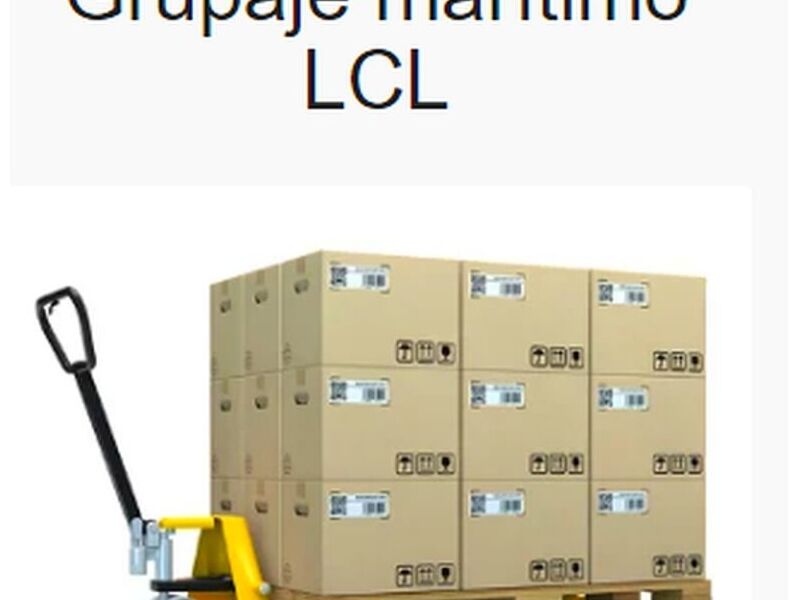 Grupaje marítimo LCL Arica