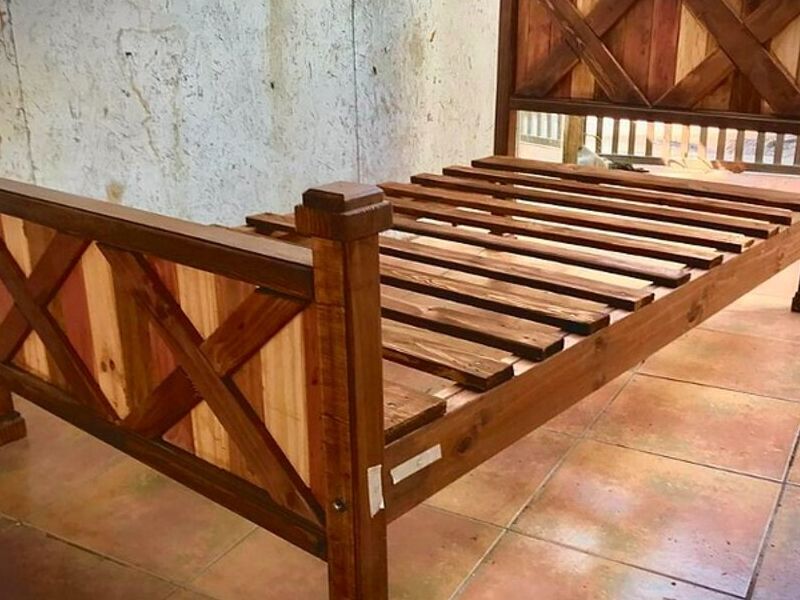 Cama rústica Chile