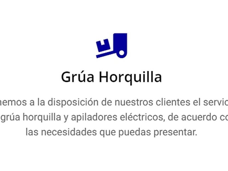 Grúa Horquilla Chile 