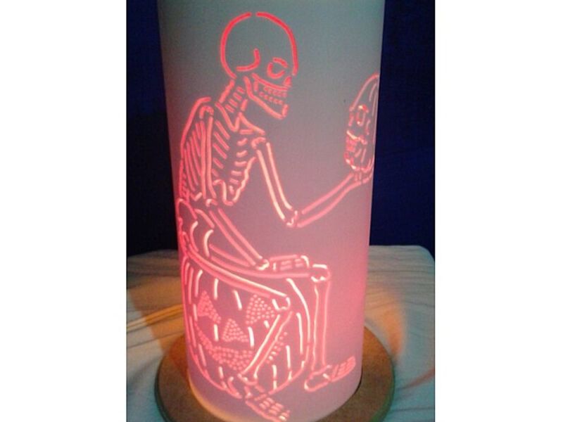 Lampara Calavera Chile