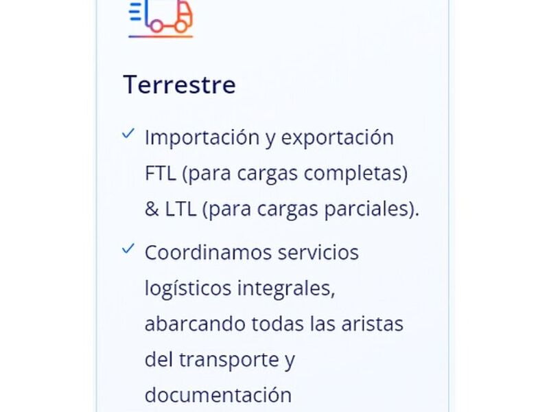 Transporte Terrestre Chile 