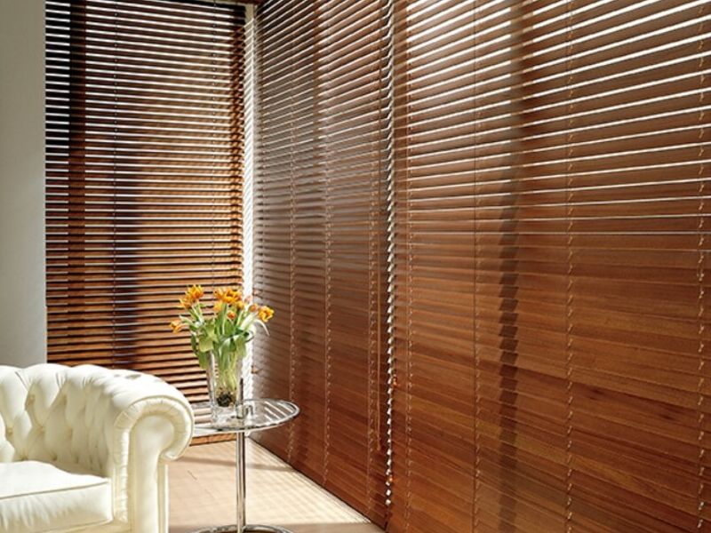 Cortinas Venecianas Madera Chile