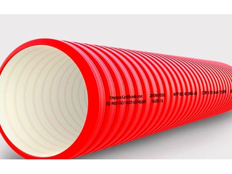 TUBOS HDPE CORRUGADO REDES ELÉCTRICAS
