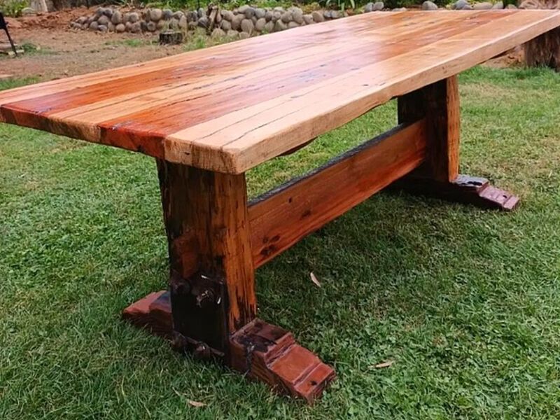 Mesa de Pino Encerado Chile