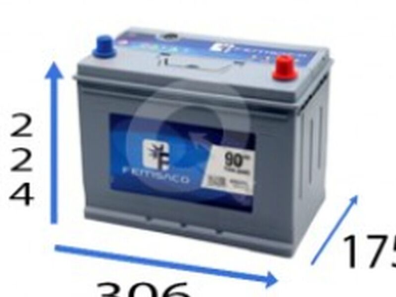 Bateria Femsaco 90A Chile