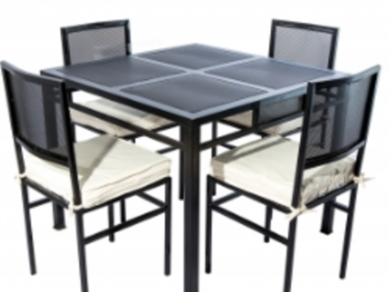 Comedor 4 personas cubierta malla Chile