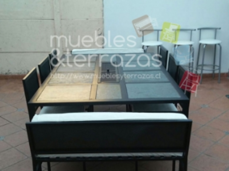 Comedor Brasero 10 personas Chile