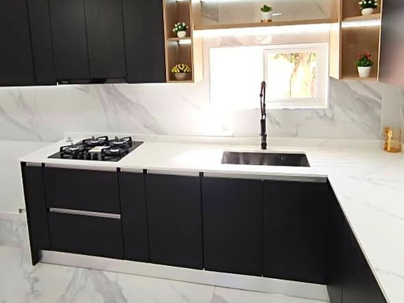 Cocina Arauco Negro Chile