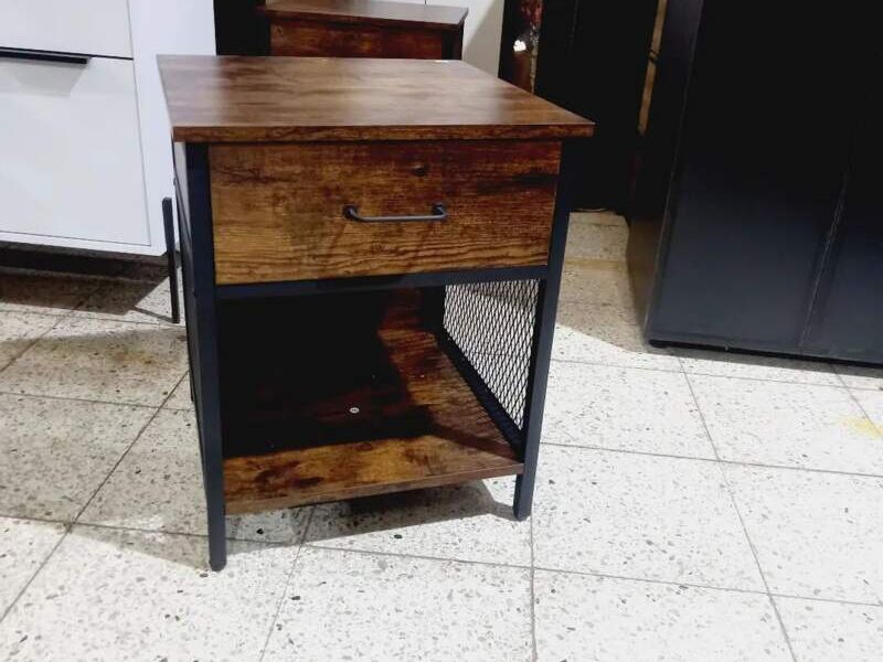 Velador metal wood BUIN