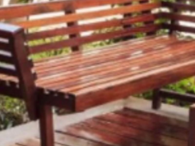 Banca Grande de Jardín Chillán