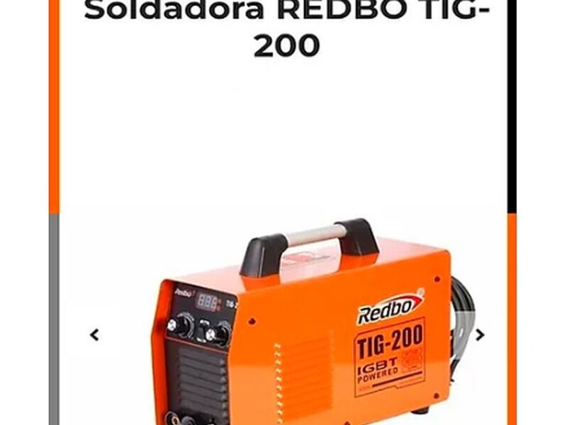 MAQUINA SOLDADORA REDBO TIG-200 Chile