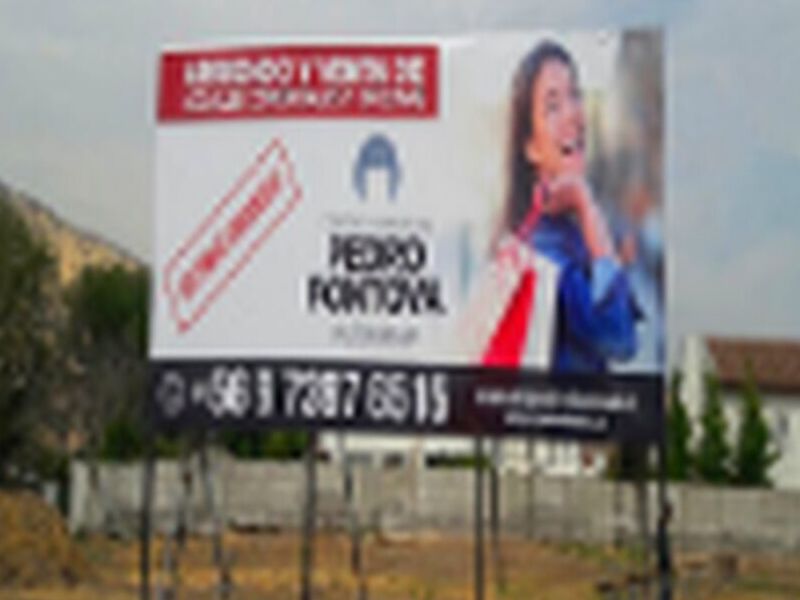 LETREROS OBRAS Chile
