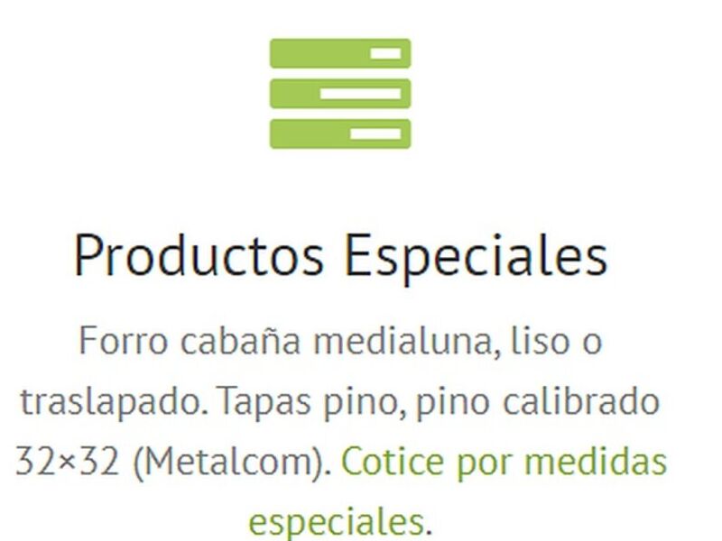 Productos Especiales Chile 