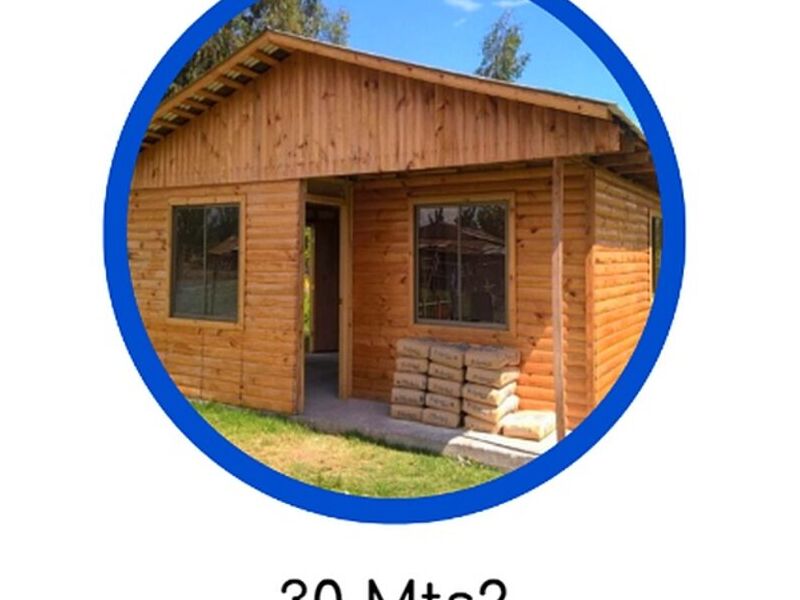Casa prefabricada 2 aguas 30 m2   Chile 