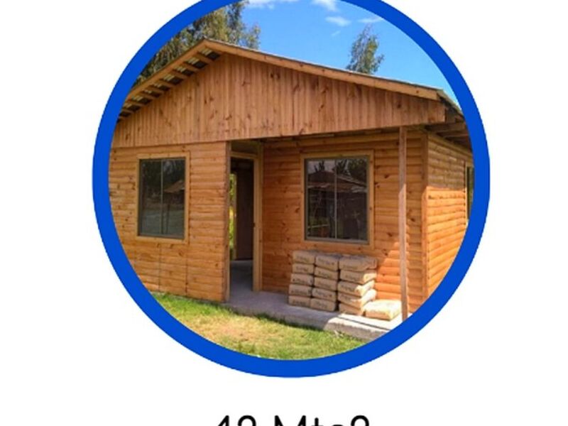 Casa prefabricada 2 aguas 42 m2   Chile 