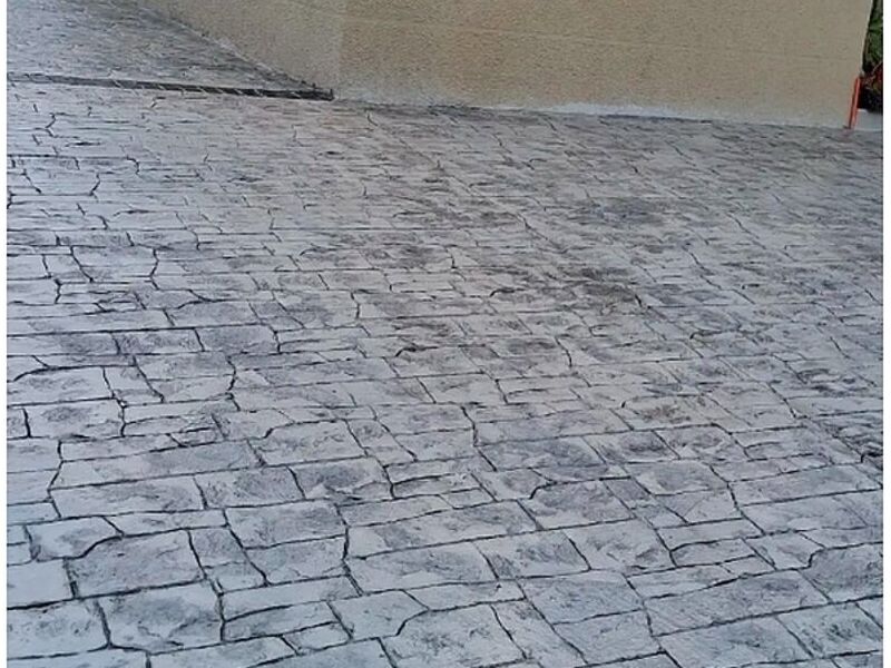 PISO CONCRETO PIEDRA CHILE