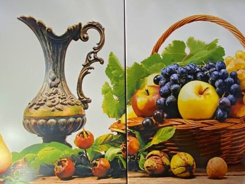 Azulejos frutas Cocina Chile