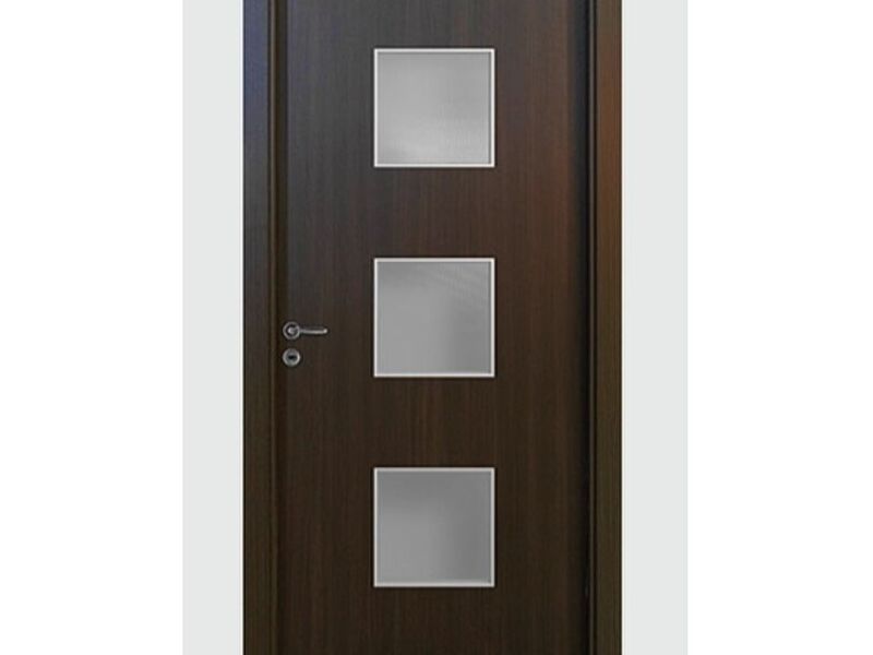 Puerta Modelo Teks Quadra Wengue