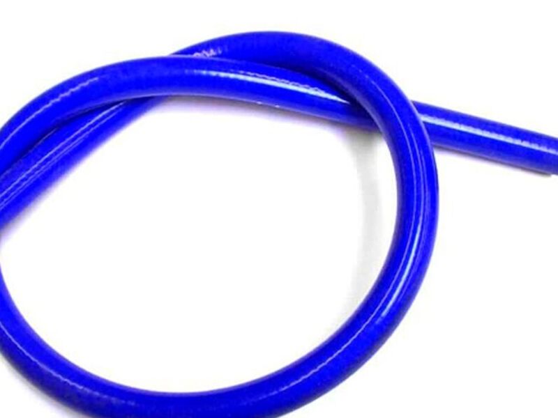 MANGUERA CALEFACCION SILICONA AZUL 