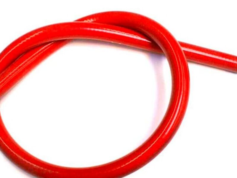 MANGUERA CALEFACCION SILICONA ROJA