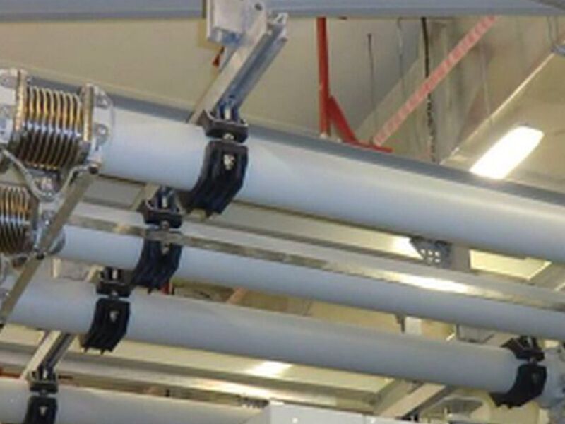 Sistema barras colectoras GASLINK Chile