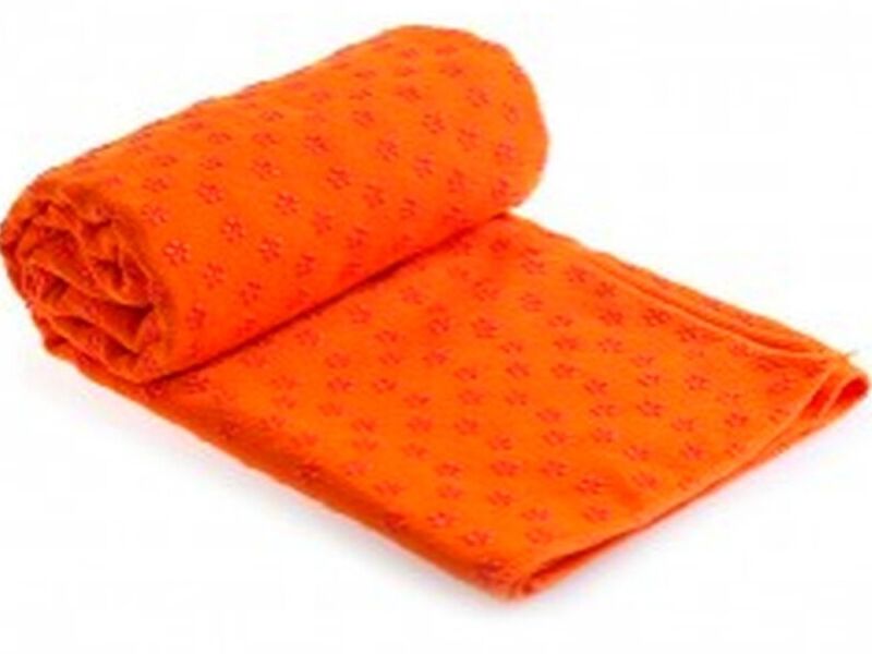 Yoga Towel Grip Orange Chile