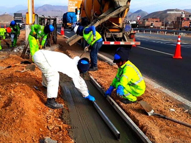 Servicio construcción vial  Chile 