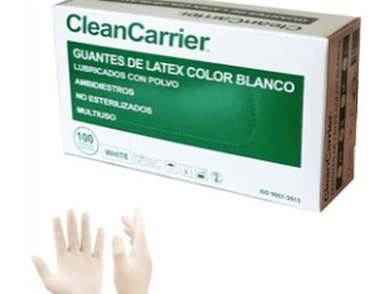 Guantes Latex Cleancarrier Talla L Chile