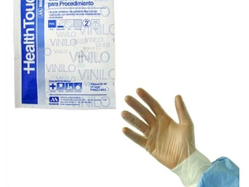 GUANT PROCEDIM VINIL ESTÉR TRANSP Quilicura