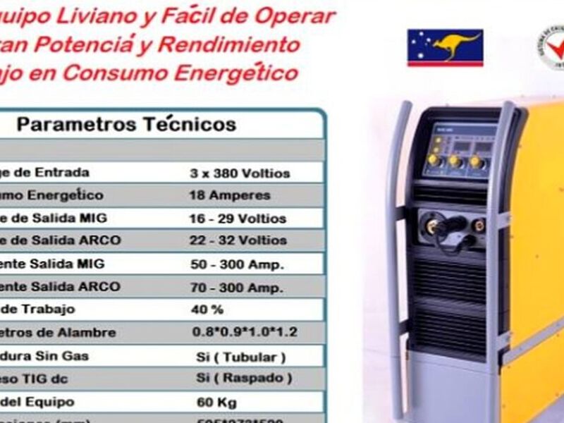MIG 300 IGBT Chile