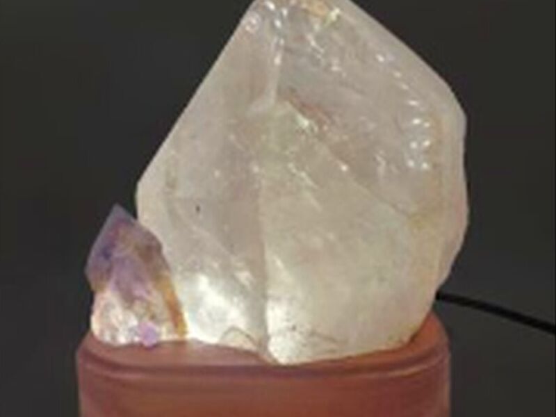LAMPARA CUARZO CRISTAL AMATISTA 2 Chile