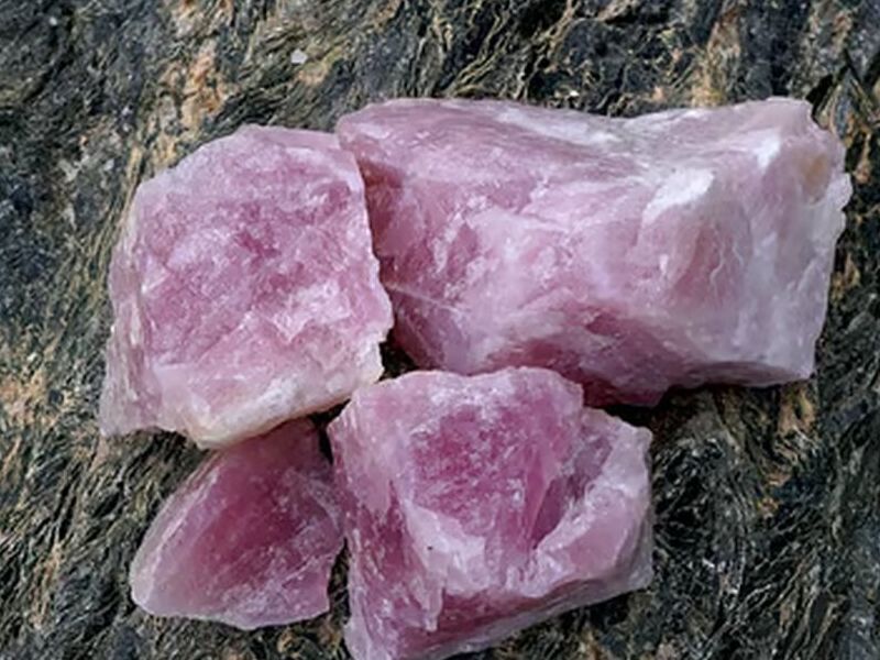 Piedra decorativa Cuarzo Rosado Chile