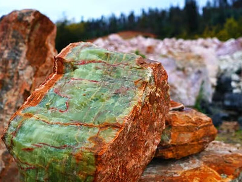 Piedra decorativa Ónix Verde Chile