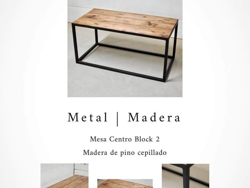 Mesa Centro Block 2 CASTRO 