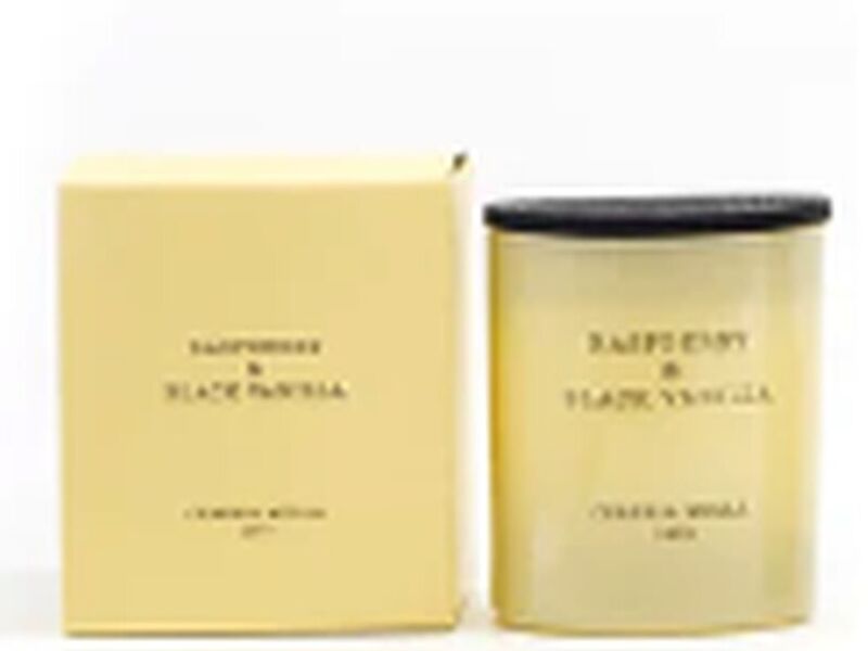 Vela 230 gr Raspberry Black Vanilla Chile