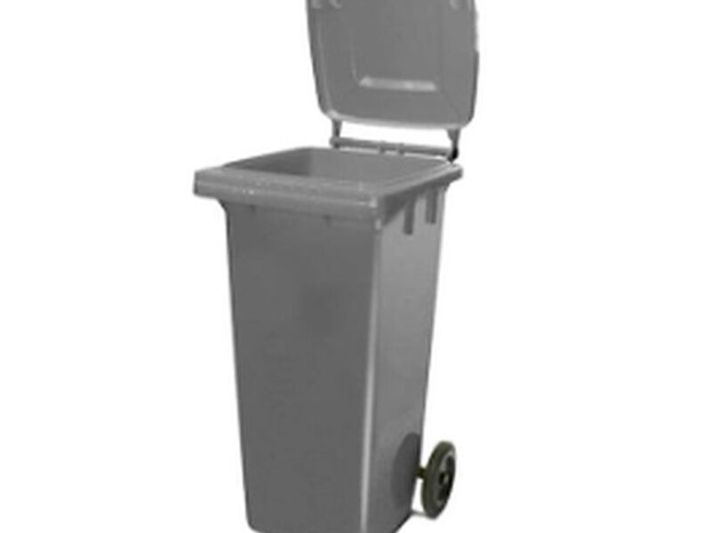 Contenedor tapa Poliet. 240l Gris Chile