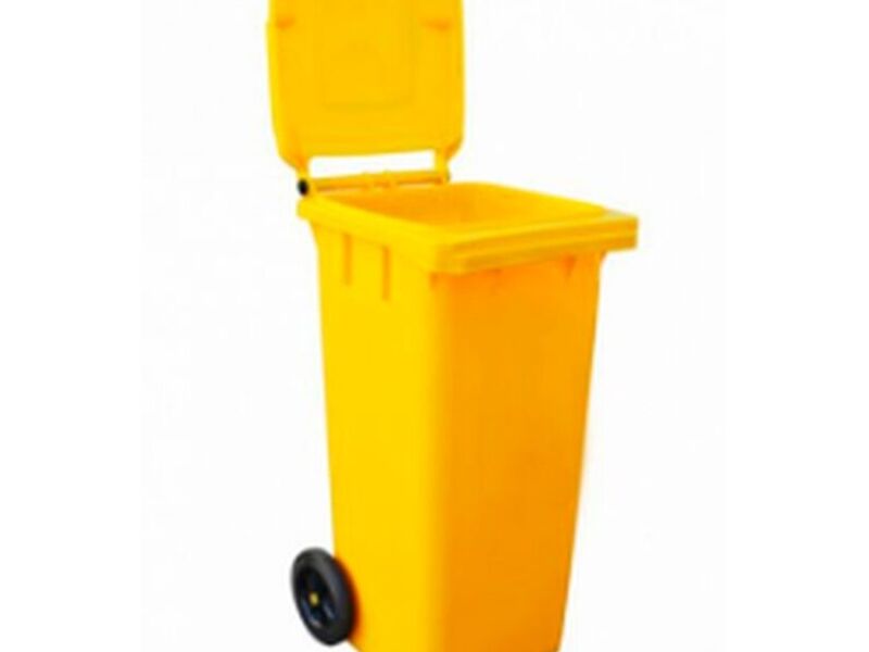 Contenedor 120 Lts Amarillo Chile