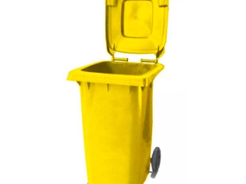 CONTENEDOR POLIET 240L AMARILLO CHILE