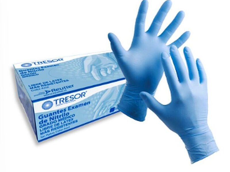 Guantes Nitrilo Talla S Santiago